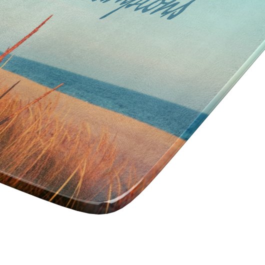 Hamptons Beach Long Island New York Schneidebrett (Ecke)