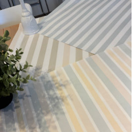Hamptons Enteneibl Blau & Salbei Streifen Geschenkpapier Set