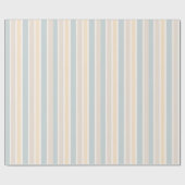 Hamptons Küstenstreifen Geschenkpapier (Flach)