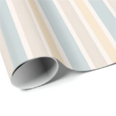 Hamptons Küstenstreifen Geschenkpapier (Rolleneckpunkt)