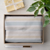 Hamptons Küstenstreifen Seidenpapier (Geschenk)