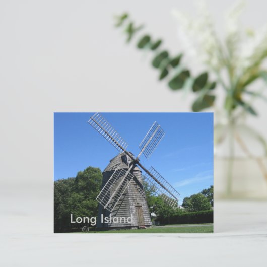 Hamptons, Long Island Postkarte (Stehend Vorderseite)