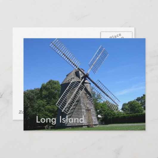 Hamptons, Long Island Postkarte (Vorne/Hinten)