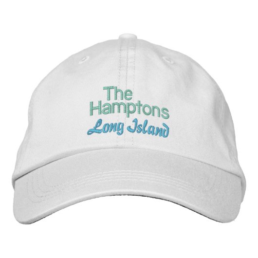 HAMPTONS Mütze Bestickte Kappe (Vorderseite)