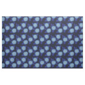 Hamptons Navy Blue Hydrangeas Blumenmuster Stoff (Fat Quarter (45,7 x 55,9 cm))