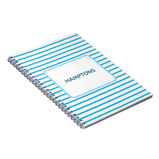 Hamptons Notebook Notizblock (Rechte Seite)
