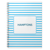 Hamptons Notebook Notizblock (Vorderseite)