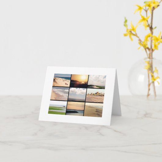 Hamptons Scenics NOTECARD Karte (Gelbe Blume)