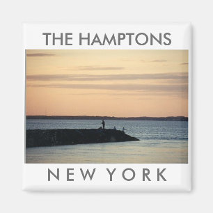Hamptons Sonnenuntergangmagnet Magnet
