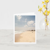 Hamptons Strand ANMERKUNGS-KARTE Karte (Gelbe Blume)