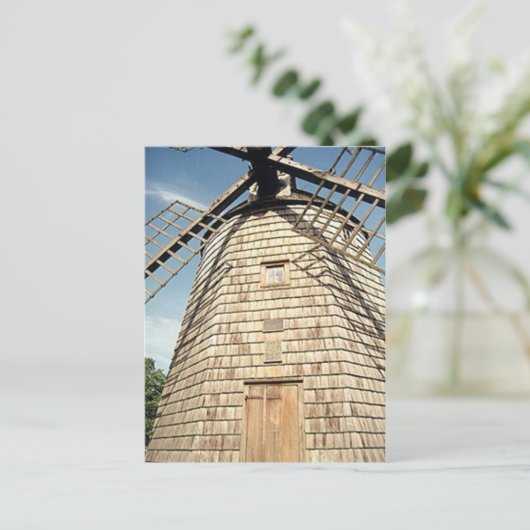 Hamptons 'Windmill 2' POSTCARD Postkarte (Stehend Vorderseite)