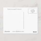 Hamptons 'Windmill 2' POSTCARD Postkarte (Rückseite)