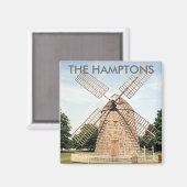 Hamptons Windmühle-Magnet Magnet (Vorderseite/Rückseite)