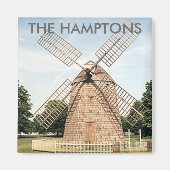 Hamptons Windmühle-Magnet Magnet (Vorne)