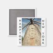 Hamptons Windmühle-Magnet Magnet (Vorderseite/Rückseite)
