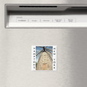 Hamptons Windmühle-Magnet Magnet (In Situ (Geschirrspüler))
