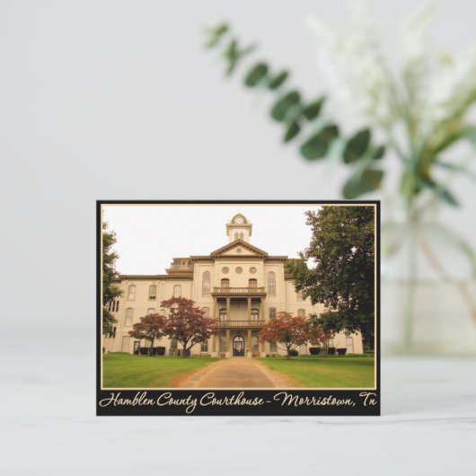 Hamristown Landkreis Courthouse, TN Postkarte (Stehend Vorderseite)