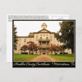 Hamristown Landkreis Courthouse, TN Postkarte (Vorne/Hinten)