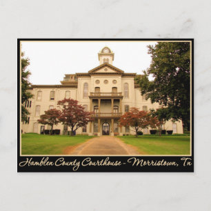 Hamristown Landkreis Courthouse, TN Postkarte