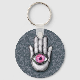 Hamsa خ م ة Button Schlüsselanhänger