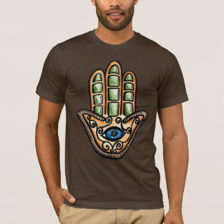 Hamsa Auge, Hand von Fatima T-Shirt