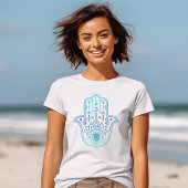 Hamsa Auge oder Hand Fatima Evil Eye Protection T-Shirt