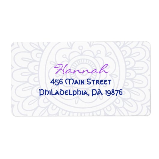 Hamsa Bat Mitzvah Einladung (Vorne)