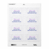 Hamsa Bat Mitzvah Einladung (Vorne)