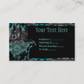 Hamsa Blume Visitenkarte (Rückseite)