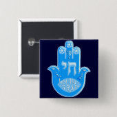 Hamsa Button (Vorne & Hinten)