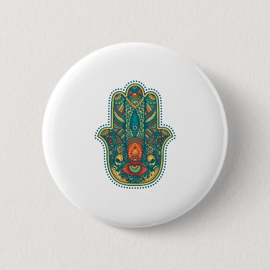 Hamsa Button (Vorderseite)