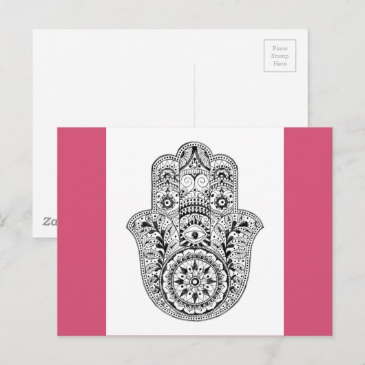 HAMSA COLLECTION POSTKARTE (Vorne/Hinten)