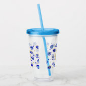 Hamsa Evil Eye Acryltrinkbecher (Links)