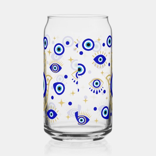 Hamsa Evil Eye Dosenglas (Rechts)