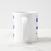 Hamsa Evil Eye Spezielle Tasse (Rückseite)