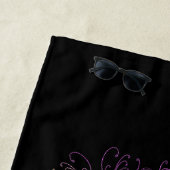 Hamsa Fatma Hand Psychedelic Art Strandtuch (Beispiel)