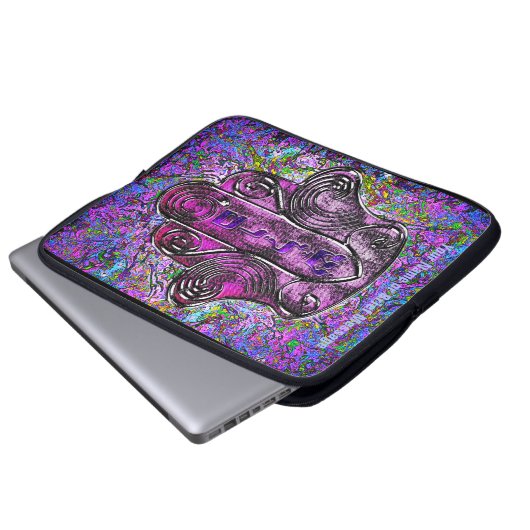 Hamsa Fusion Laptopschutzhülle (Vorne Knopf)