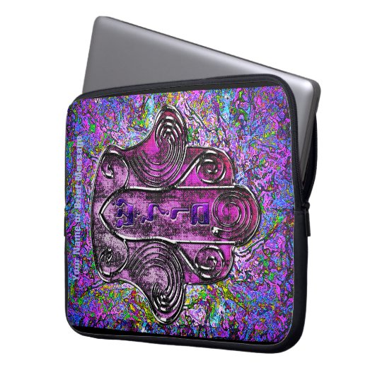 Hamsa Fusion Laptopschutzhülle (Vorderseite Links)