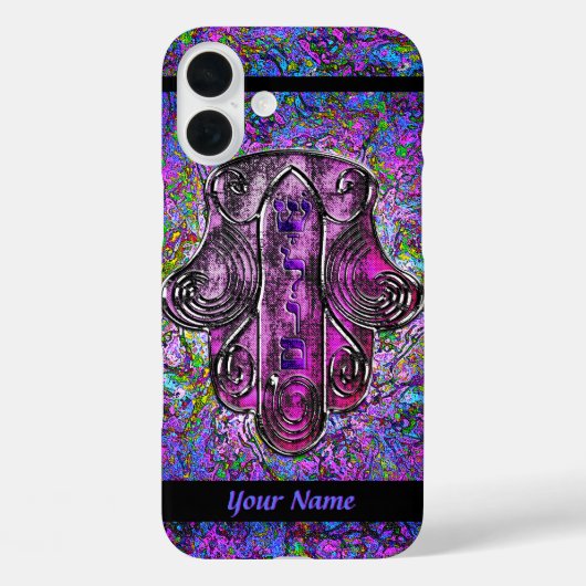 Hamsa Fusion (Personalisiert) Case-Mate iPhone Hülle (Rückseite)