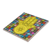 Hamsa Gimel Fliese (Seite)