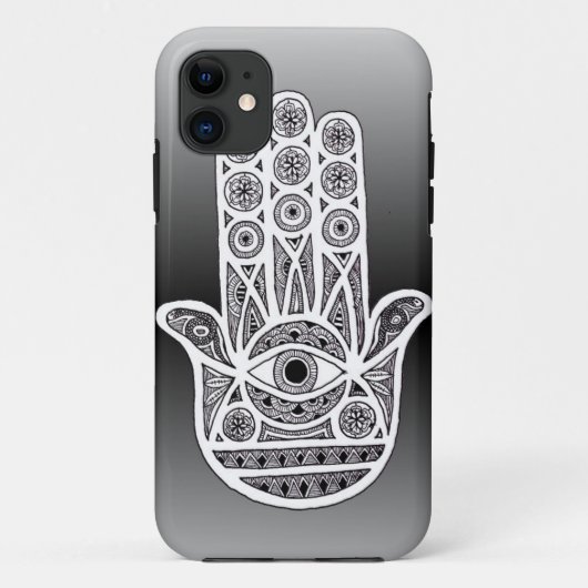 Hamsa Hand Case-Mate iPhone Hülle (Rückseite)