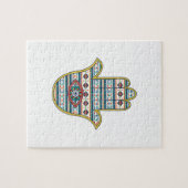 HAMSA Hand des Fatima-Symbols Puzzle (Horizontal)