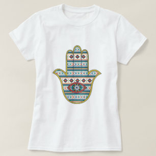 HAMSA Hand des Fatima-Symbols T-Shirt