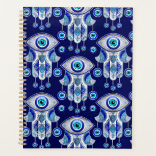 Hamsa Hand-Evil Eye Pattern Planer