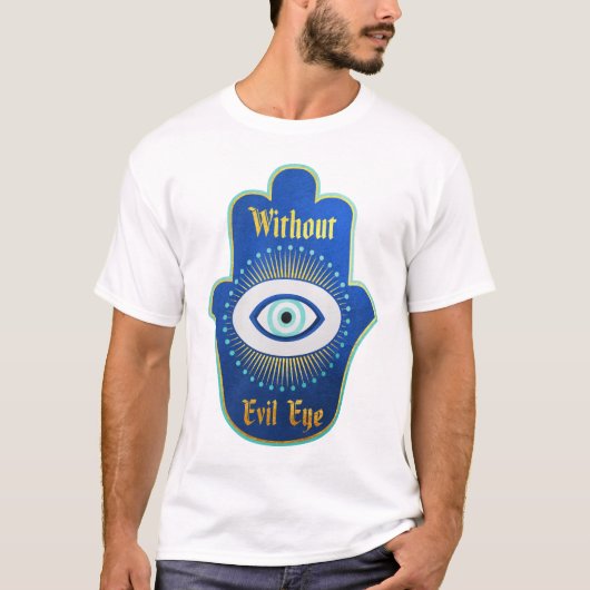 Hamsa Hand Evil Eye T-Shirt (Vorderseite)