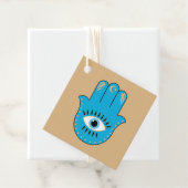Hamsa Hand griechisches Evil Eye Blue Geschenkanhänger (Beispiel)