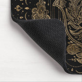 Hamsa Hand-Hand Fatima Ornament Mousepad (Ecke)