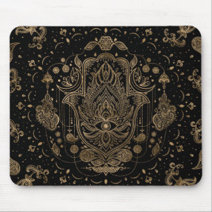 Hamsa Hand-Hand Fatima Ornament Mousepad