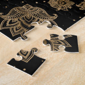 Hamsa Hand-Hand Fatima Ornament Puzzle (Seite)