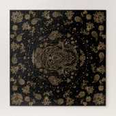 Hamsa Hand-Hand Fatima Ornament Puzzle (Horizontal)